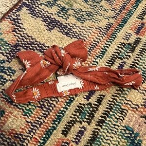 Angel Dear Muslin Daisy print bow